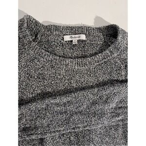 Madewell Gray Marled Crewneck Sweater